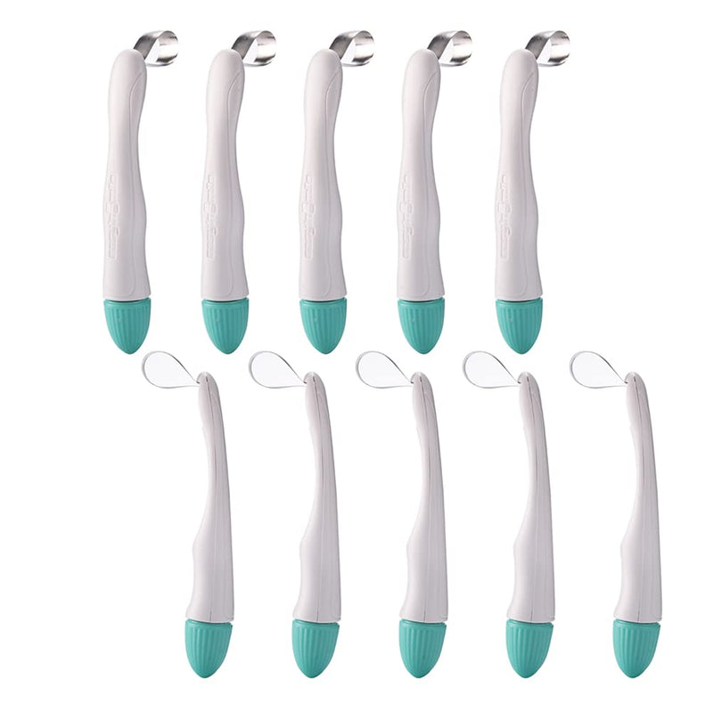 [Australia - AusPower] - Dental Matrix Bands 10PCS Preformed Standard/Curved Matrices for Teeth Restoration 4.5MM/6MM (6MM Curved) 6MM Curved 