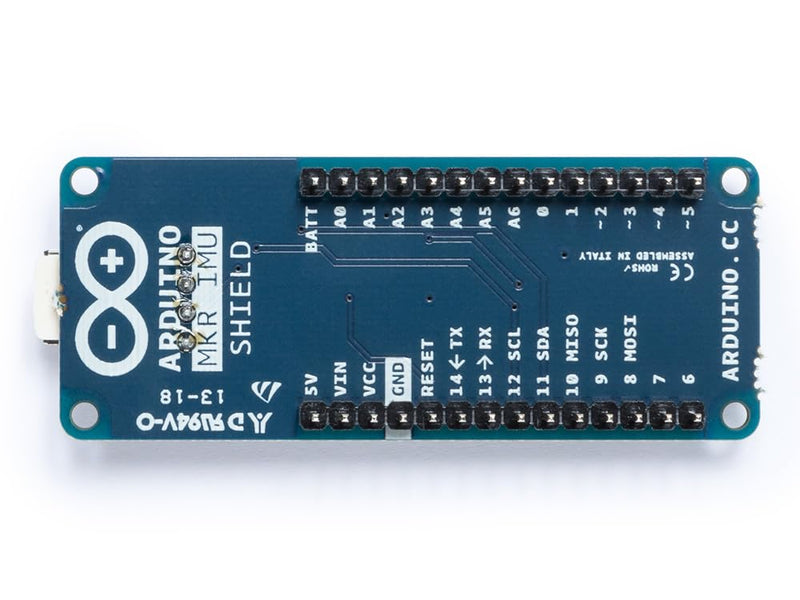 [Australia - AusPower] - Arduino MKR IMU Shield [ASX00002] Original Arduino board made in Italy based on BNO055 absolute orientation sensor 14-bit accelerometer a triaxial 16-bit gyroscope triaxial geomagnetic sensor 