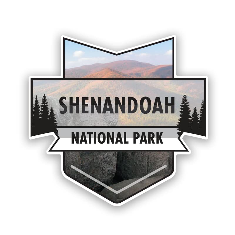 [Australia - AusPower] - Shenandoah National Park Magnet | 4.7-Inch by 4.5-Inch | 2-Pack | 30 MIL Heavy Duty Magnetic Material | MPD962 