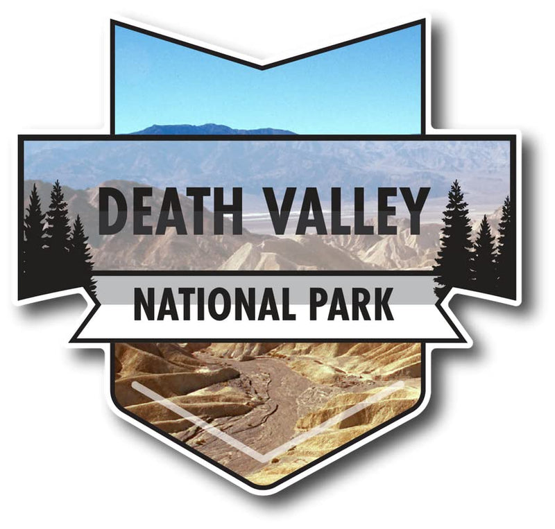[Australia - AusPower] - Death Valley National Park Magnet | 4.7-Inch by 4.5-Inch | 2-Pack | 30 MIL Heavy Duty Magnetic Material | MPD926 