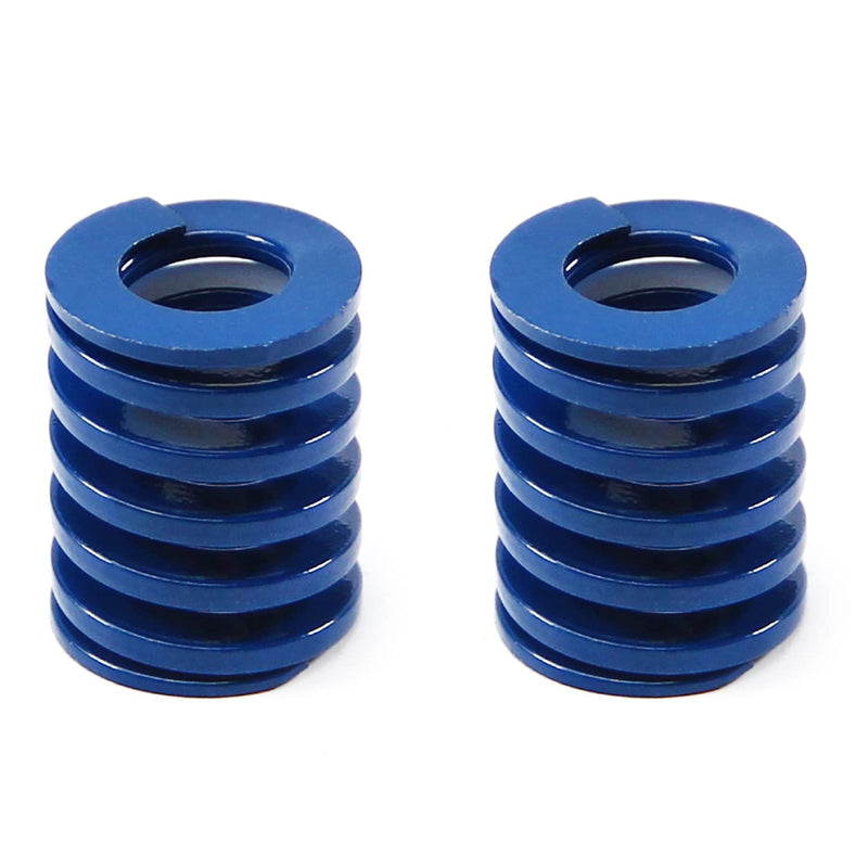 [Australia - AusPower] - Heyiarbeit 20mm OD 10mm ID 25mm Long Spring Steel Spiral Stamping Light Load Compression Mould Die Spring for 3D Printer Blue 2Pcs TL-20-10-25 2 