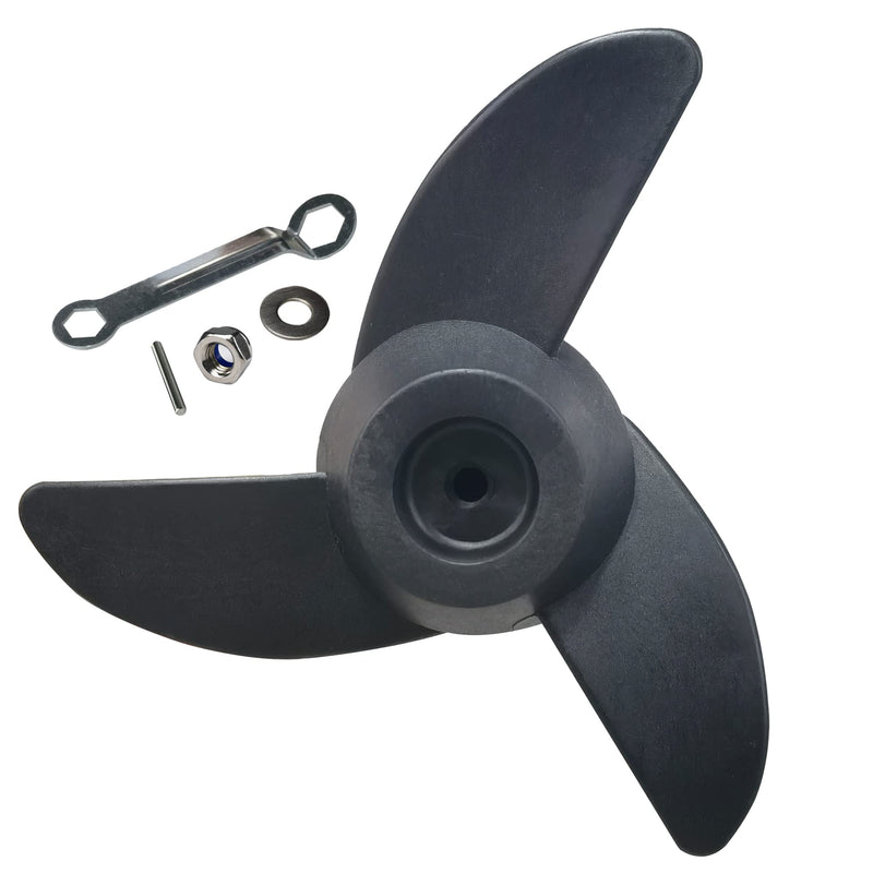 Replacement Trolling Motor Prop ，Trolling Motors Mount Accessories (3 Blade 50lb 55lb 62lb 86lb Thrust)
