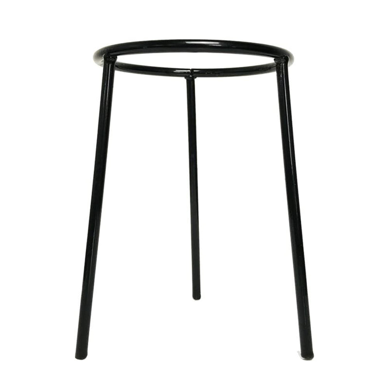 [Australia - AusPower] - 1PC Lamp Lab Tripod Stand Black Metal Lamp Support Stand Lamp Tripod Holder for Laboratory School Chemistry Education 