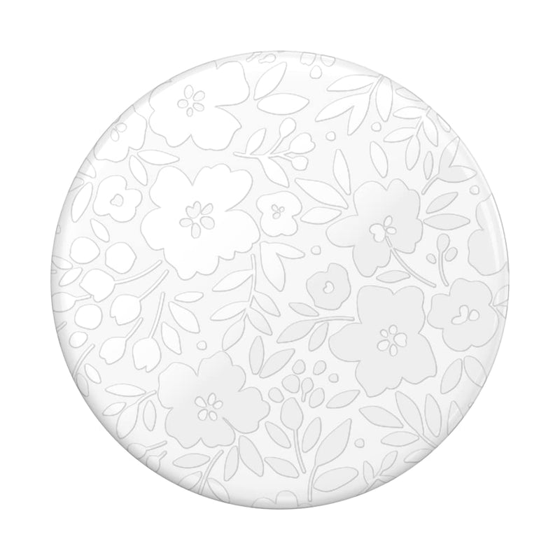 [Australia - AusPower] - PopSockets Phone Grip with Expanding Kickstand, Floral - Blanc Fresh Adhesive 