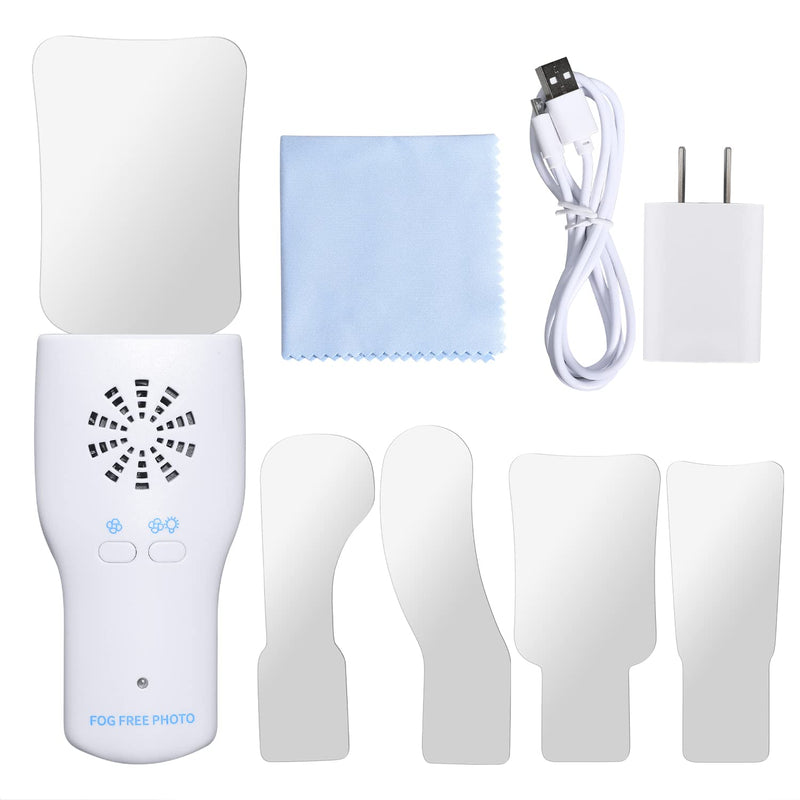 Dental Photography Mirrors Fog Free - Pofessional Dental Occlusal Mouth Mirror Anti-sctraching Surface Intraoral Mirrors with Handle
