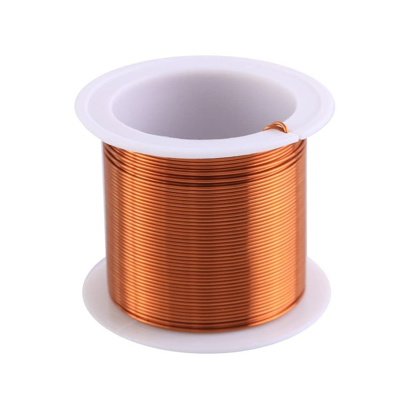 DONGKER 0.7mm Copper Wire,10m Enamelled Magnet Coil Wire High Temperature Resistance Craft Wire for Transformer Inductance Coil Inductors(Random Scroll Color)