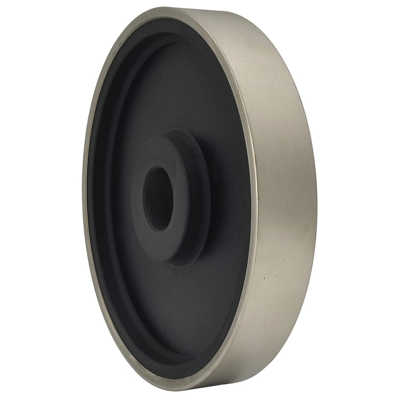 [Australia - AusPower] - Diamond Lapidary Jewelry Grinding Wheel 6 Inch with 1 Inch Arbor Hole, Diamond Grinding Wheel for Gem, Marble, Granite, Glass, Ceramics, Cemented Carbide, 1000 Grit Grit 1000 