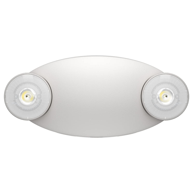 1 Pack LED Emergency Light with Battery Backup-Adjustable 2 LED Bug Eye Head Emergency Lighting -UL Certified 120-220VAC Emergency Exit Lighting Fixtures for Business/Home. 1 Pack
