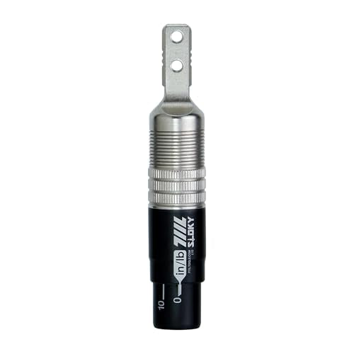 711L EDC Torque Driver for Leatherman Multitools (in/lbs) - Flat End Mini Indexed Torque Socket Wrench for Multi-tools with flat bit adapters #7DT1B