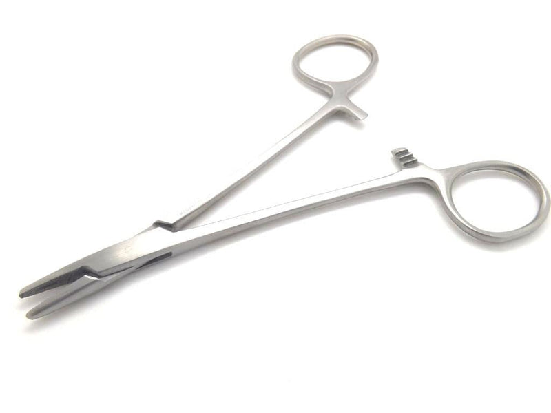 Locking Pliers Bolt Ball Earring Holder Mayo Hegar Fishing Pliers Veterinary Tools 14cm