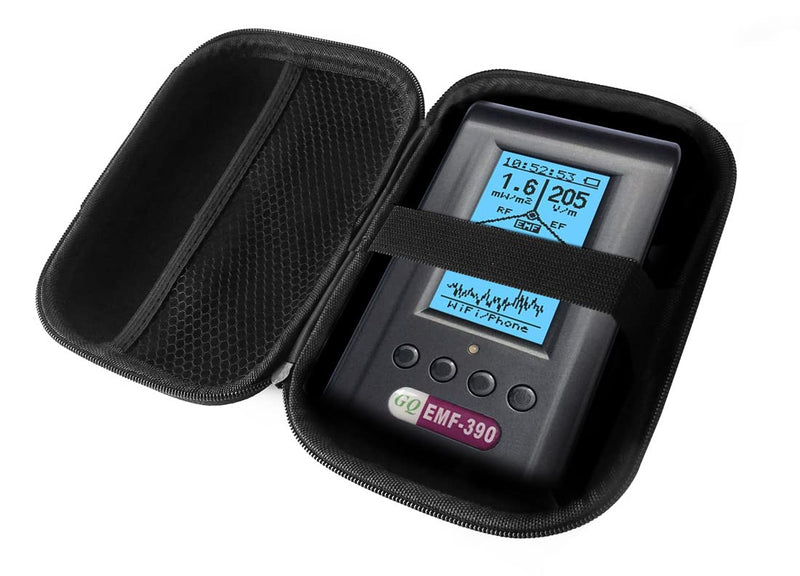 [Australia - AusPower] - Hard Case Compatible for EMF Mete Advanced GQ EMF-390 Multi-Field Electromagnetic Radiation 3-in-1 EMF ELF RF meter 