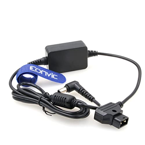 D-Tap Adapter to DC Barrel Power Cable for Sony PXW FX9 FX6 Camera
