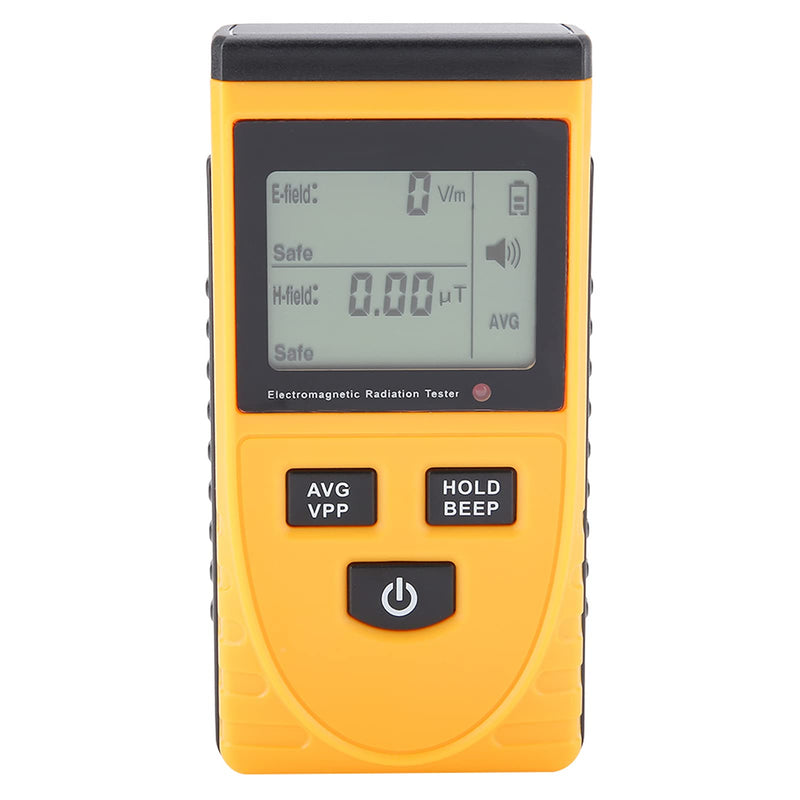 [Australia - AusPower] - Electromagnetic Radiation Detector, Digital Electromagnetic Field Radiation Tester Hand-held Digital LCD EMF Detector for Detecting Electric and Magnetic Field Radiation 