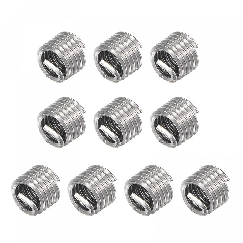 [Australia - AusPower] - uxcell Wire Thread Inserts 8-32 UNC 1.5D 304 Stainless Steel Helical Type Coiled Wire Screw Repair Threaded Sleeve Steel Sheath 10pcs 