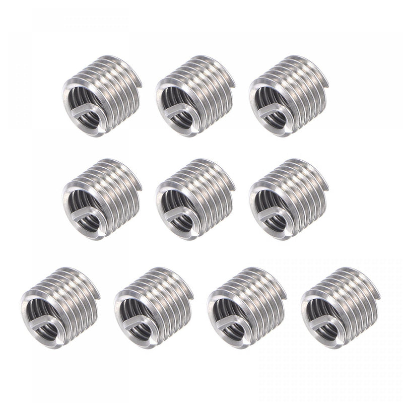 [Australia - AusPower] - uxcell Wire Thread Inserts 5/16-18 UNC 1.5D 304 Stainless Steel Helical Type Coiled Wire Screw Repair Threaded Sleeve Steel Sheath 10pcs 