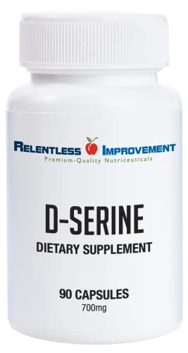 D-Serine Amino Acid 700mg 90 Count Vege Capsules