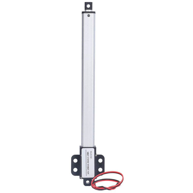 [Australia - AusPower] - Micro Linear Actuator, Mini Electric Linear Actuator Stroke 6" 12V DC, Built in Limit Switch, High Speed Low Noise, Mini Waterproof Motion Actuator for Sofa Massage Recliner Home(30mm/s-20N) 