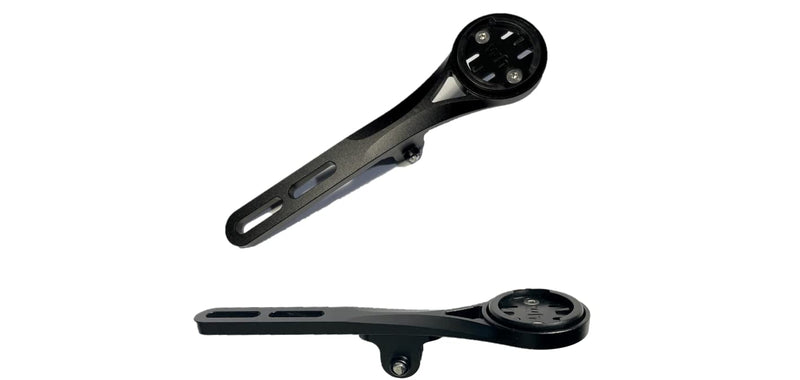 [Australia - AusPower] - Integrated Aero Handlebar Out Front Cycling Computer Road Bike Mount Compatible with Garmin, Wahoo, CatEye, and Bryton with GoPro Action Camera and Bike Light Attachment 