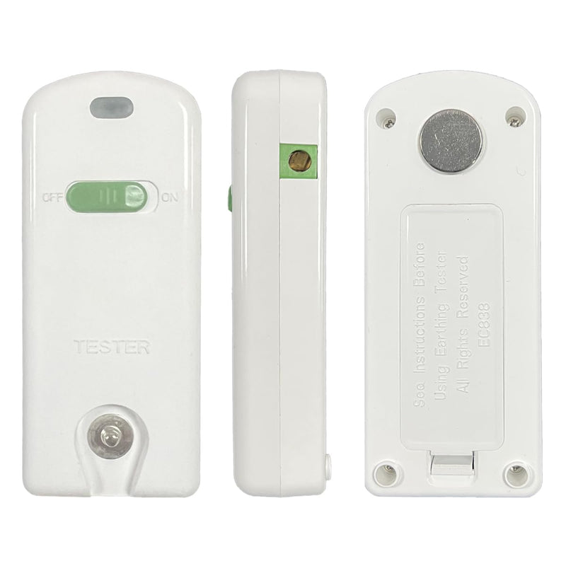 [Australia - AusPower] - Grounding Tester Kit for Grounding Mats, Sheets, Fitted, Pads, Blankets, Pillowcases.Continuity Tester Kit with 15ft Grounding Cord,Grounding Tester Kit Use to Grounded Products 