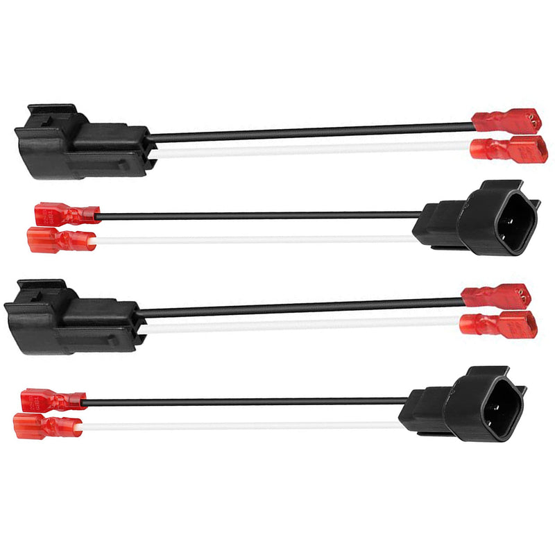 [Australia - AusPower] - 4 Pack 72-5600 Speaker Harness Replacement for Ford Speaker Wire Harness Adapter Replacement for Ford F150 F250 Escape Mustang Lincoln Mercury Mazda Speaker Wiring Harness Adapter 4 
