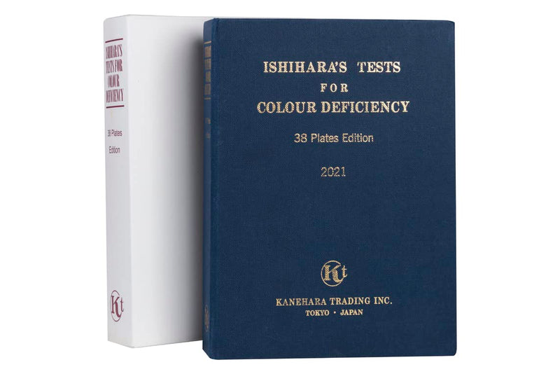 [Australia - AusPower] - Kanehara Ishihara Test Chart Books, for Color Deficiency-38 Plate (Complete Edition) Book 