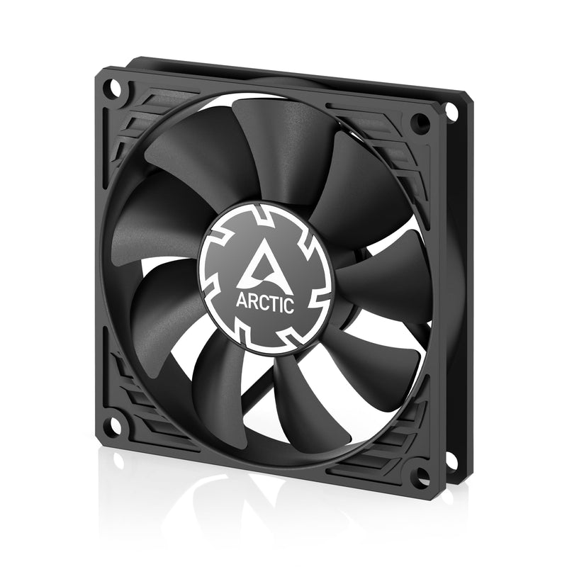 ARCTIC P8 Slim PWM PST - PC Fan, 80 mm Case Fan, Ultra Slim | Optimized for Static Pressure, Case Fan with PST Connector (PWM Sharing Technology), DC Fan, 15mm, 300-3000rpm