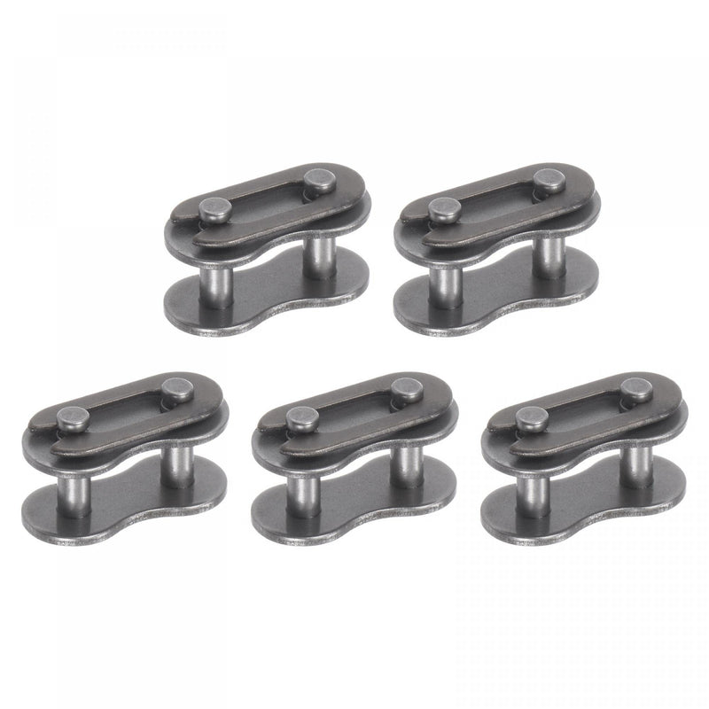 [Australia - AusPower] - uxcell 5Pcs Chain Master Connector Link Roller, 5/16" Pitch Carbon Steel, Standard Connecting Split Links for 05B Chain 
