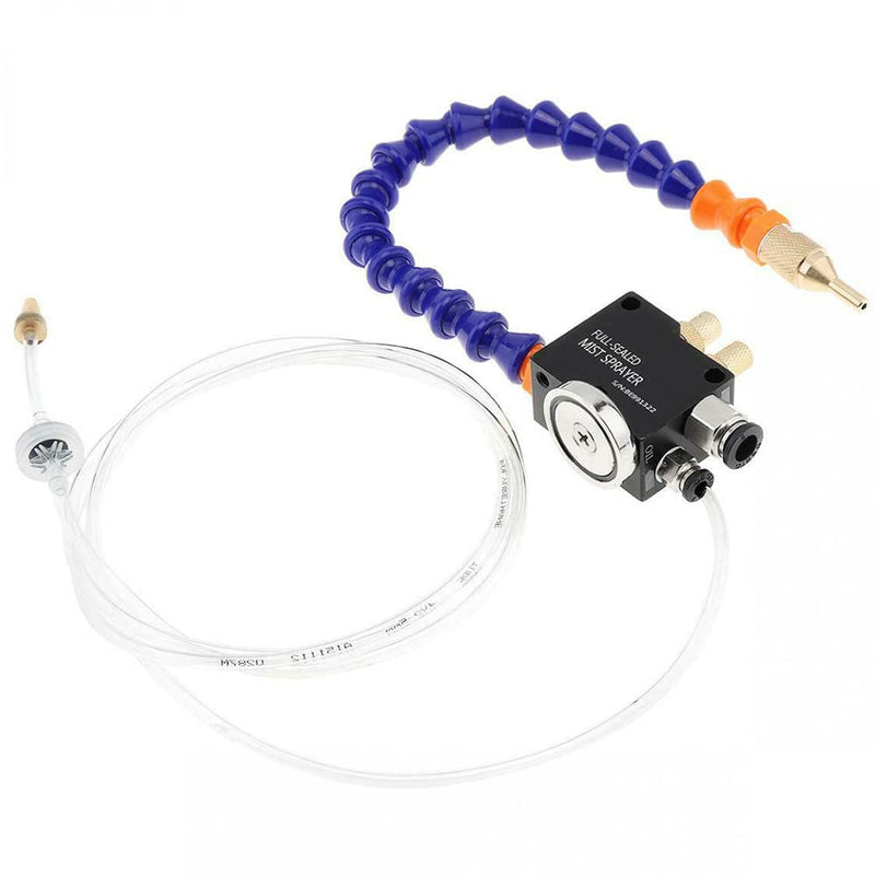 SPORTARC Mist Lubrication Coolant Spray System Metal Mist Coolant Lubricant Spray System Hose for CNC Router Machine Cooling