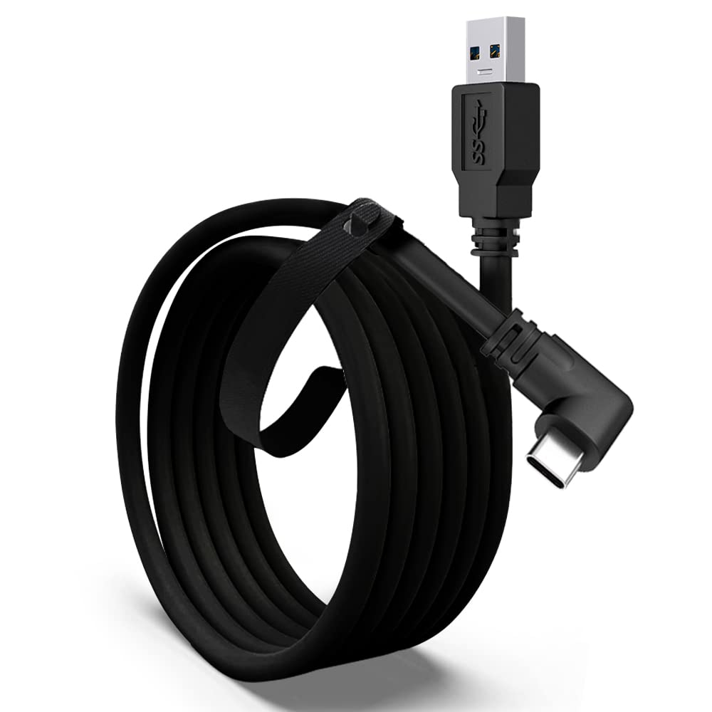 [Australia - AusPower] - 10FT Link Cable for Oculus Quest 2, Link Cable for Quest 2 High Speed Data Transfer Charging Cable USB 3.0 to USB C Cable Charger for Oculus Quest 2 Accessories VR Headset Gaming to PC 10 Ft (3M) 