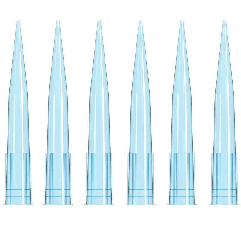 [Australia - AusPower] - ONiLAB Pipette Tips 1000 UL/ 1mL 500 PCS Clear Blue Laboratory Universal Plastic Liquid Pipettor Tips Polypropylene (PP) Autoclavable 1mL(500PCS) 