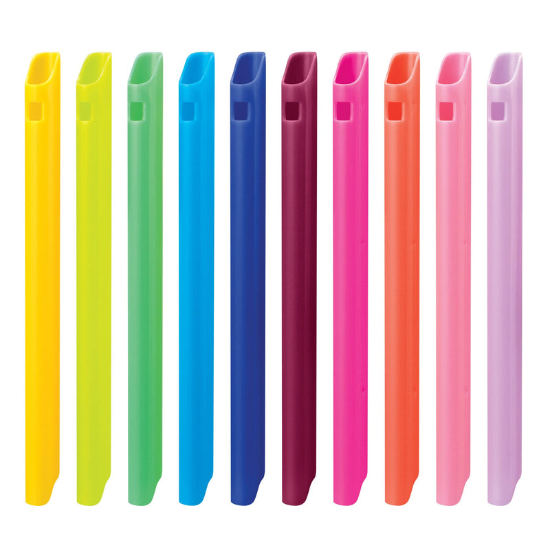 [Australia - AusPower] - Practicon Colorful HVE Tips, Dental High Volume Evacuator Disposable Tip, Pack of 100 