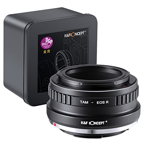 K&F Concept Lens Mount Adapter TAM-EOS R Manual Focus Compatible with Tamron Adaptall (Adaptall-2) Lens to Canon EOS R Mount Camera Body