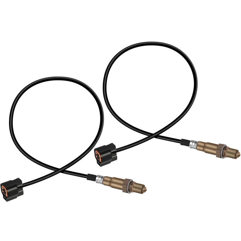 O2 Sensor Upstream Downstream 2PCS Oxygen Sensor for Hyundai Accent 2000-2011 for Hyundai Elantra 2001-2012 for Tucson 2005-2009 for Kia Rio 2006-2011 Bank 1 Sensor 1 Sensor 2