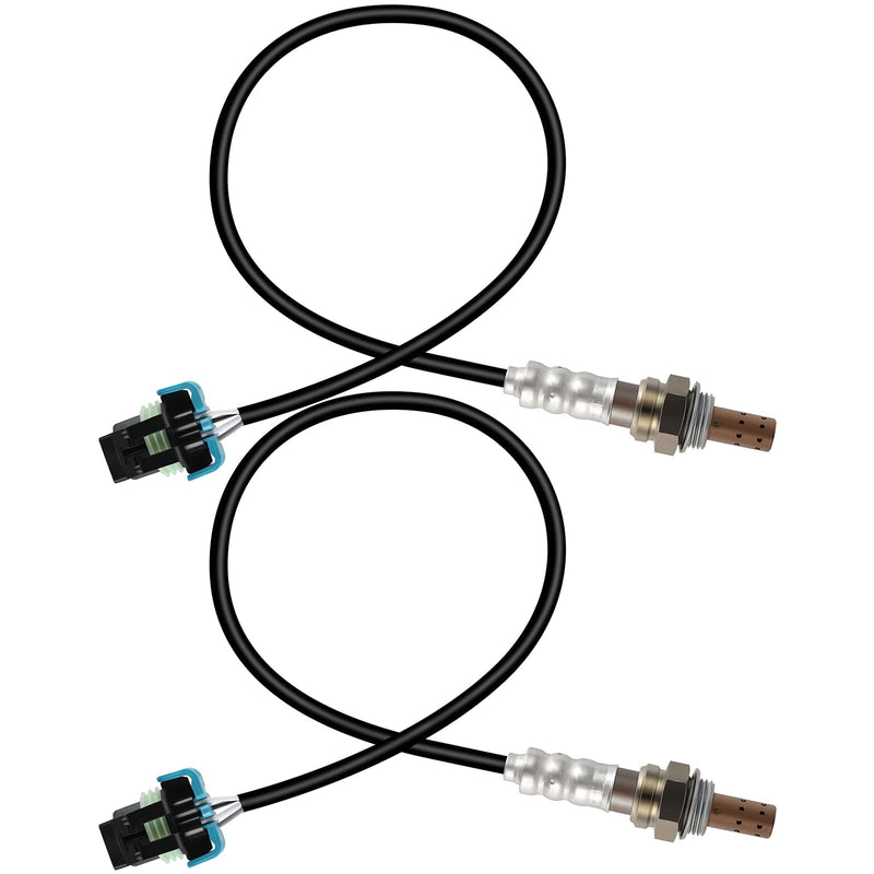 O2 Oxygen Sensor Upstream and Downstream 15282 Compatible with for Buick Verano 2012-2014, for Cadillac Escalade 2003-2006, for Chevrolet Camaro 2010-2015, for Chevrolet Caprice 2014-2017