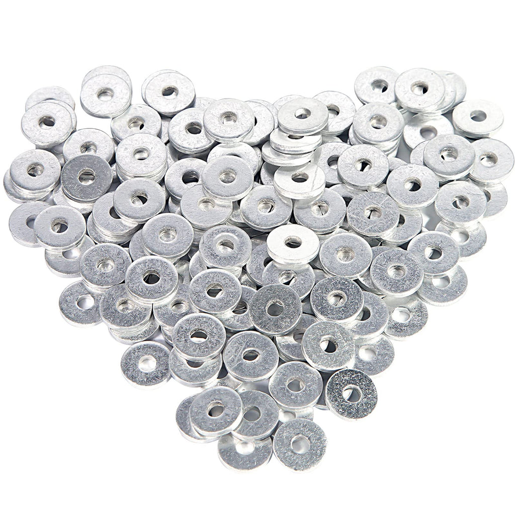 Aluminum Backup POP Rivet Washers for 3/16" Diameter Rivets,Aluminum Back Up Washer, Pack of 300 3/16"