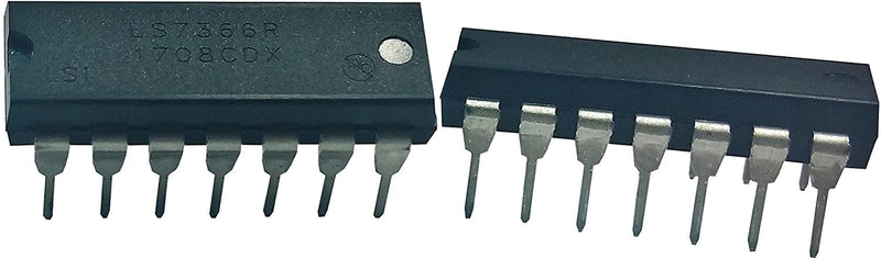 [Australia - AusPower] - initeq] LSI 7366R LS7366R LS7366 Quadrature Encoder Counter DIP IC (2 Pack) 2 Pack 