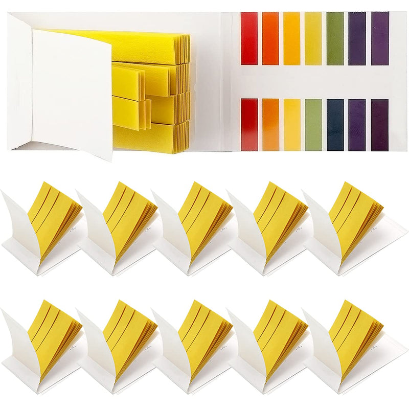 [Australia - AusPower] - 800 Strips pH 1-14 Test Paper Litmus Paper Extensive Test Paper Test Indicator for Drug Testing Soil Water soap Aquariums Testing, 10 Pack 