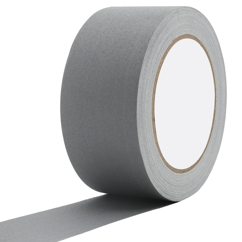 [Australia - AusPower] - Gray Gaffer Tape 2 Inch x 27 Yard,Gaffers Tape Grey for Rubber Adhesive Leaves No Residue, Waterproof,Multipurpose,Easy to Tear,Great for Concerts, Weddings or More 