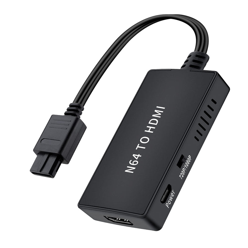 [Australia - AusPower] - N64 to HDMI Converter Adapter, Converter for N64 /Gamecube/Super NES Game Video Signal to HDMI Signal, Displayed on 1080p HD TV/Moniter. 