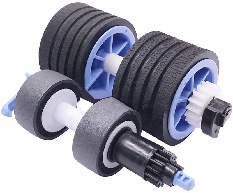 [Australia - AusPower] - 1Set Pickup Roller Kit for Canon DR-M160 DR-M160II DR-C260 DR-C230 DR-C240 Scanner Feed Separation Roller Replacement 