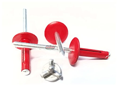Edge Performance Products red 3/16-inch tri-fold large-head aluminum blind rivets with .040-.354-inch grip range