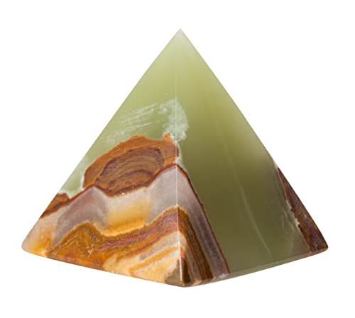 | Pyramid | Green Onyx | 2” x 2" | 1 Pc | Crystals and Healing Stones, Room Decor, Spiritual Gifts, Reiki, Chakra, Witchcraft, Yoga, Meditation Accessories