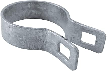 [Australia - AusPower] - Ozark Fence & Supply Galvanized Steel Brace Band (5, 1-7/8"): 5-Pack Galvanized Brace Bands for 1-7/8" Chain Link Fence Post - Rust-Resistant, Durable, Easy Install. Includes Required Bolt. 1 7/8" 