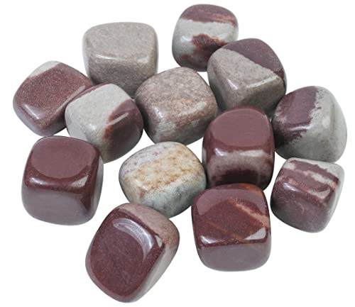 BEZAVO Tumbled Stones and Crystals Bulk 13 Pieces Set for Chakra Reiki Crystals Polished Stones Gemstones and Crystals Tumble for Gift Narmada