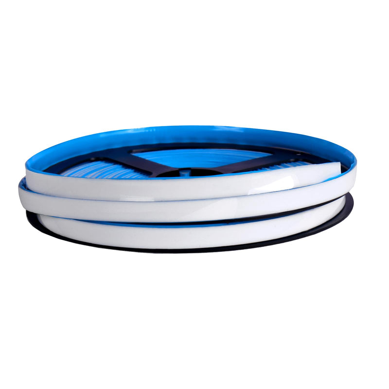 [Australia - AusPower] - Flexible Caulk Moulding Trim Strips, Decorative Sealing Tape, Silicone Sealant Caulking Strip for Stove Sink Toilet Bathtub(White) 1 