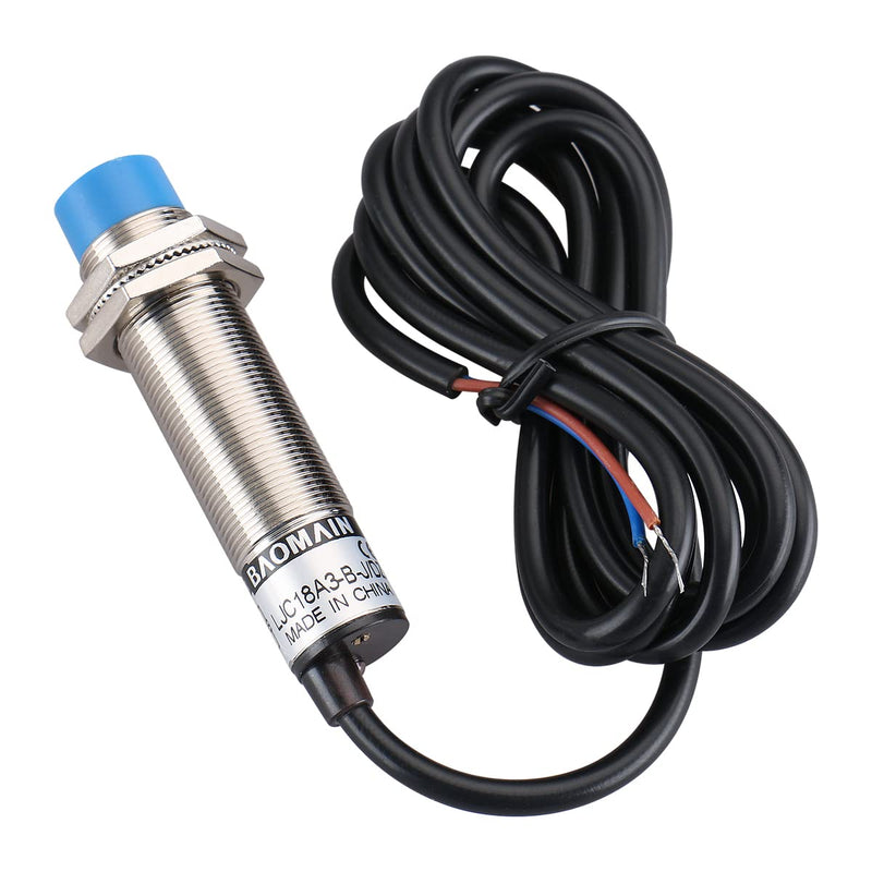 [Australia - AusPower] - Baomain M18 Capacitance Proximity Sensor Switch LJC18A3-B-J/DZ NC AC 90-250V 200mA Detect 10mm 