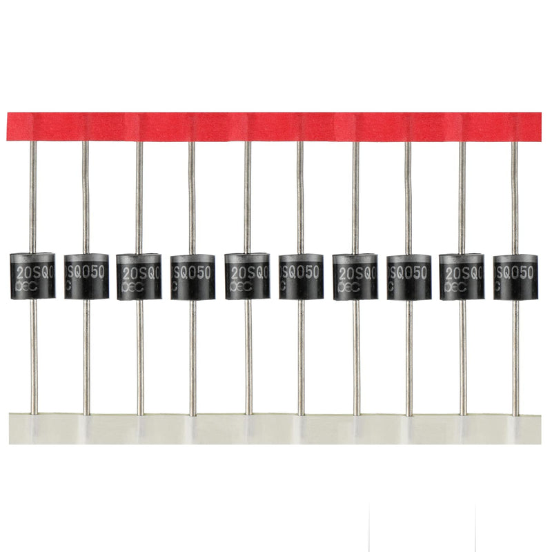 [Australia - AusPower] - BOJACK 20SQ050 20A 50V Schottky Blocking Diode, Rectifiers Diode,Diode Axial for Solar Panel?Pack of 20 Pcs? 