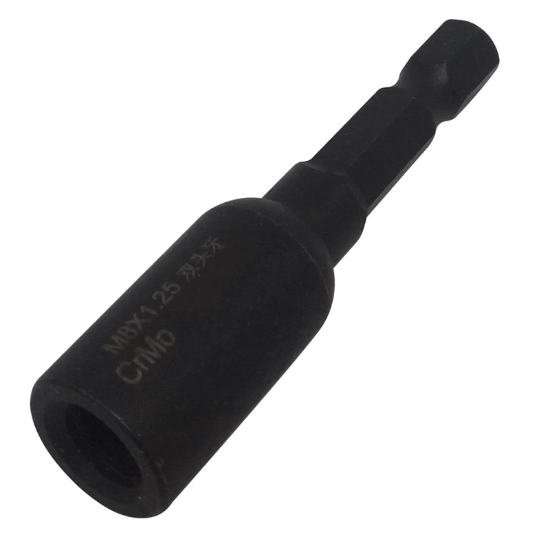 [Australia - AusPower] - 1pcs Hanger Bolt Driver with1/4inch Hex Shank, Impact Plus(Female Thread ;M8x1.25mm) Female Thread ;M8x1.25mm 