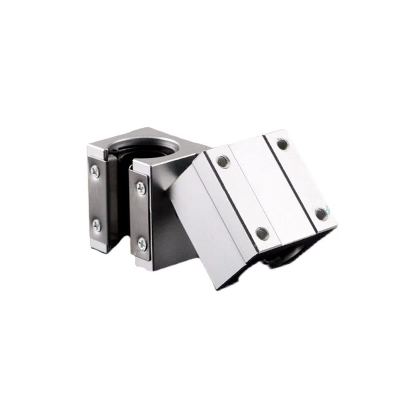 [Australia - AusPower] - SBR20UU Bearing Blocks, 2Pcs 20mm Open Sliding Ball Bearing Block for SBR20 Linear Motion Shaft Guides Slide Rails as CNC Linear Rail Kit SBR20UU 