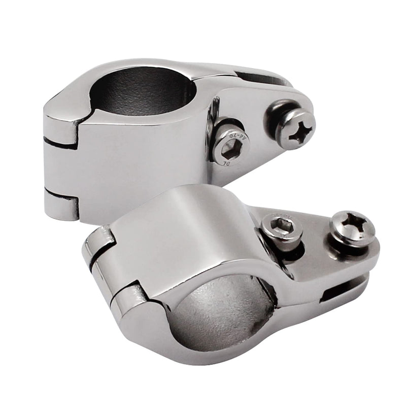SHENGHUISS Boat Bimini Top Jaw Slid 316 Stainless Steel Boat Marine Grade Hardware Fitting External Eye End Heavy Duty B-7/8 inch (22.5 mm)